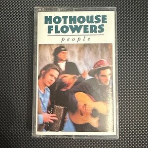 Vintage 80’s cassette tape- album "People" by Hothouse Flowers, released in 1988